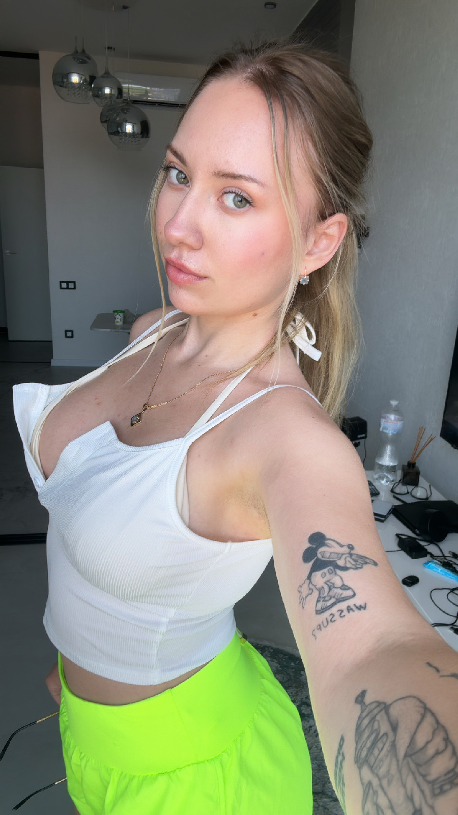 KateV in her underwear in Semarang